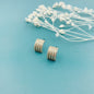 Open Hoop Studs Earring of Shan & Co, Crystal Stud Earrings, Matching Set, Gift for Her, Valentines Day Gift for her - Gift Wrapped.